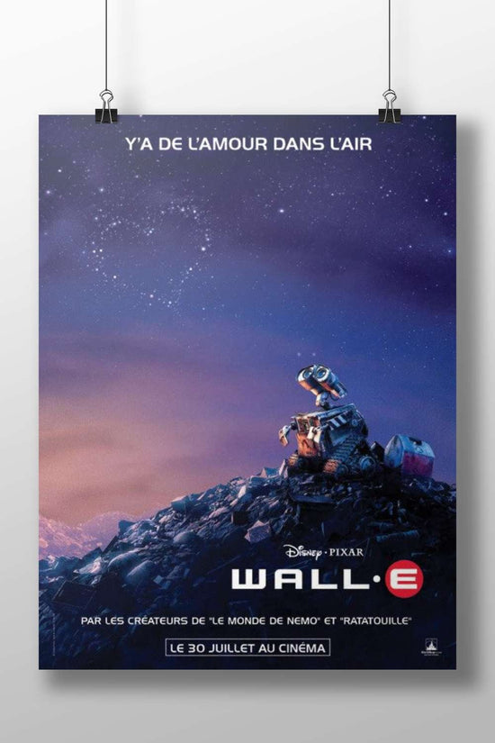 WALL·E, the robot from the Disney·Pixar film. Wall·E - Optimism Icon Poster