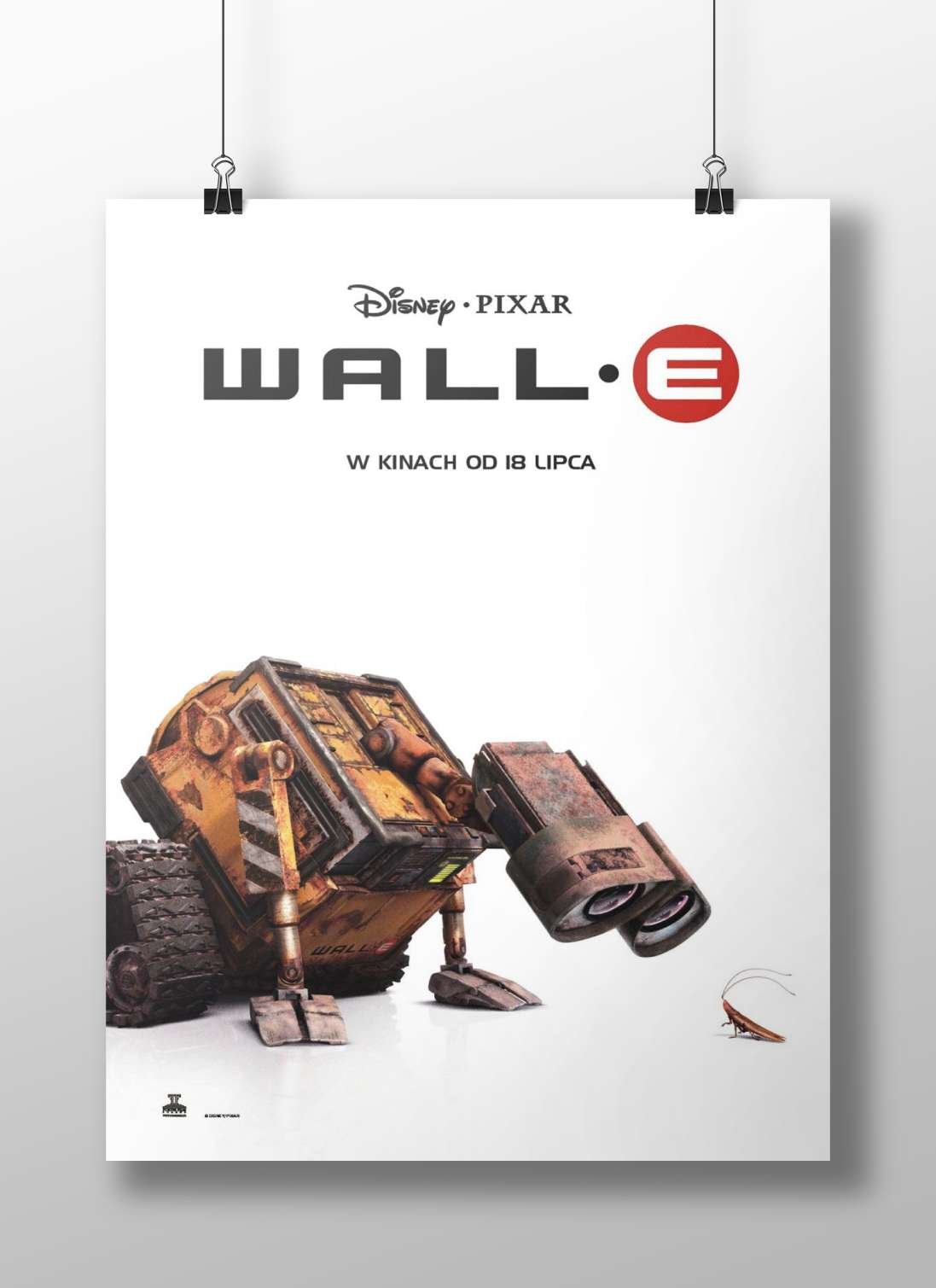 WALL·E, the robot from Disney·Pixar's film WALL·E. Wall·E - Future Hope Poster