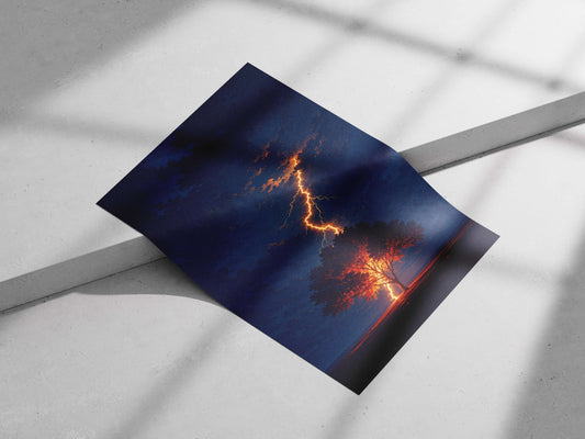 Japanese Animation Modern Digital Matte poster print — Anime wall art India | PosterBoizz