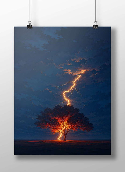 Japanese Animation Modern Digital Matte BoizzBoard rigid print — Anime wall art India | PosterBoizz