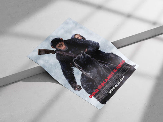 War for the Planet of the Apes (movie title from the Planet of the Apes