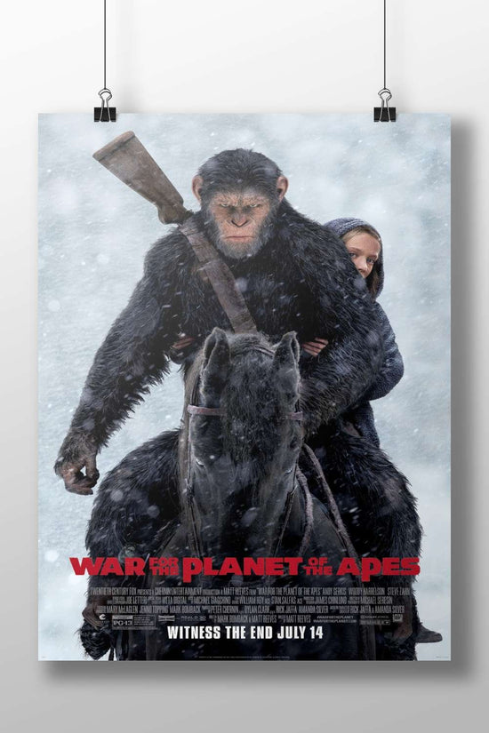 War for the Planet of the Apes (movie title from the Planet of the Apes