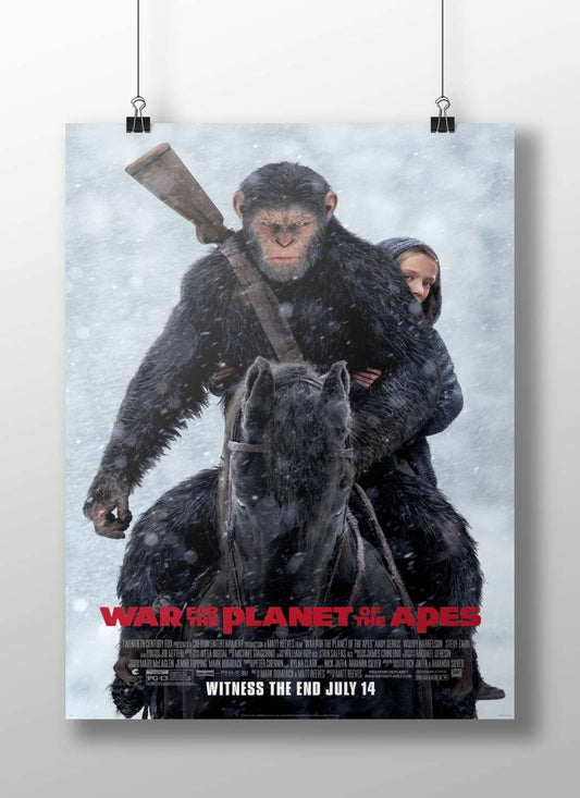 War for the Planet of the Apes (movie title from the Planet of the Apes