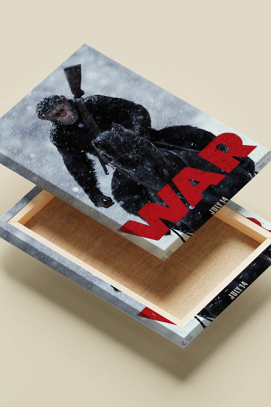 Caesar from the Planet of the Apes franchise Caesar - Ape Rebellion Poster