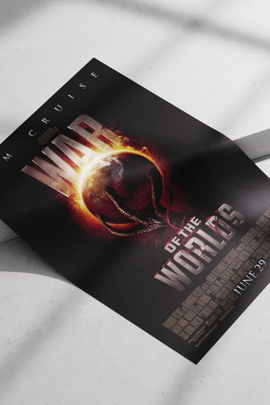 War of the Worlds (film franchise) Martians Invasion - War Of The Worlds Noir Poster