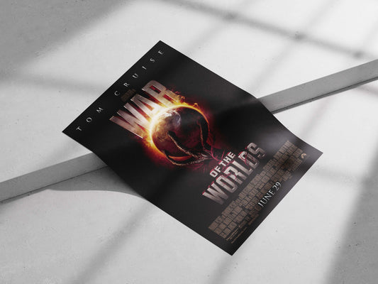 War of the Worlds (film franchise) Martians Invasion - War Of The Worlds Noir Poster
