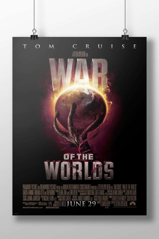 War of the Worlds (film franchise) Martians Invasion - War Of The Worlds Noir Poster