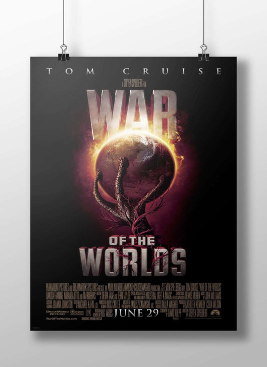 War of the Worlds (film franchise) Martians Invasion - War Of The Worlds Noir Poster