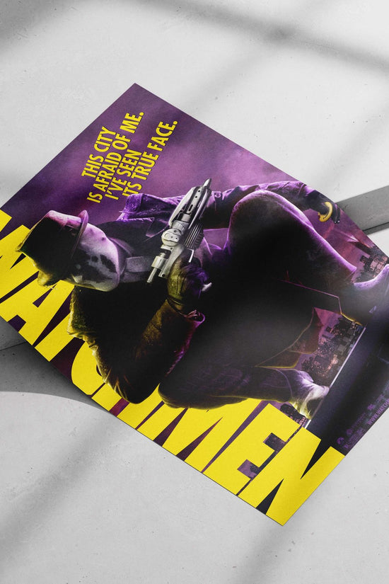 Watchmen (franchise/movie, as confirmed by the poster title "WATCHMEN" and release date 03.06.09 from OCR