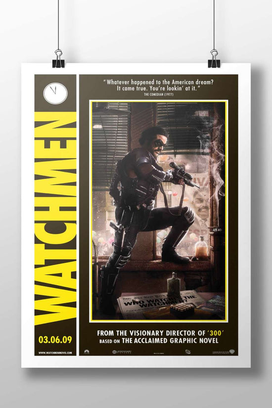 The Watchmen franchise (specifically the 2009 film adaptation based on the graphic novel). Rorschach -
