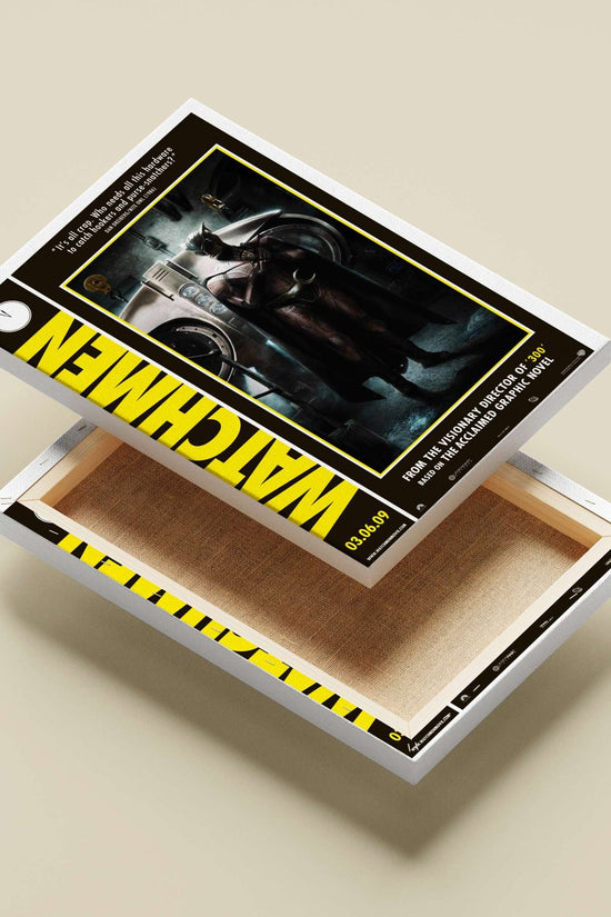 Nite Owl (Dan Dreiberg) from the Watchmen franchise. Nite Owl - Dan Dreiberg Noir Poster