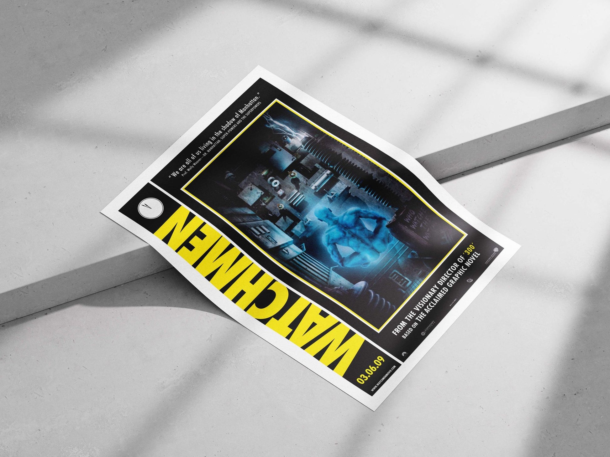 Watchmen (2009 film) Rorschach - The Watchman Poster
