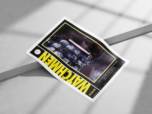 Watchmen (franchise) Rorschach - Noir Hero Poster