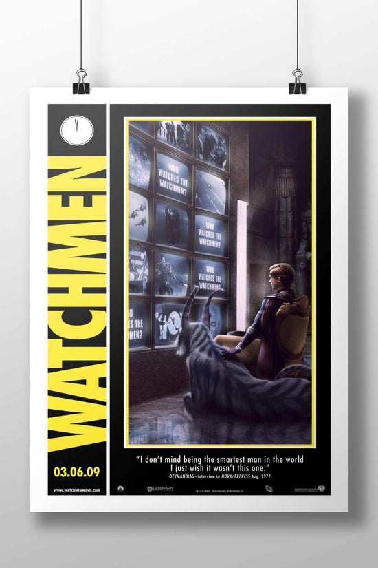 Watchmen (franchise) Rorschach - Noir Hero Poster