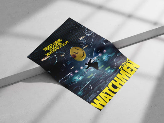 Watchmen Doctor Manhattan - Mystic Vision Poster