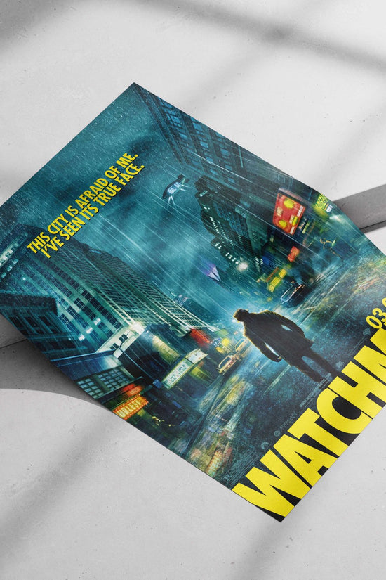 Watchmen (2009 film) Rorschach - Noir Icon Poster