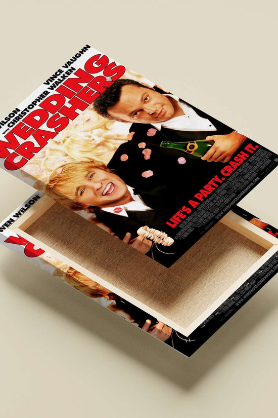 The movie "Wedding Crashers" starring Owen Wilson and Vince Vaughn. Wedding Crashers - Comedy Icon