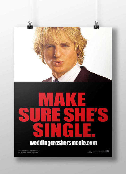 Wedding Crashers (movie franchise) Wedding Crashers - Comedy Icon Poster