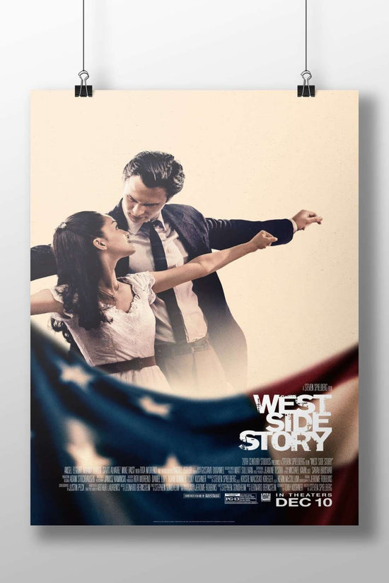 West Side Story (2020 film) Maria - Love & Conflict Vintage Poster