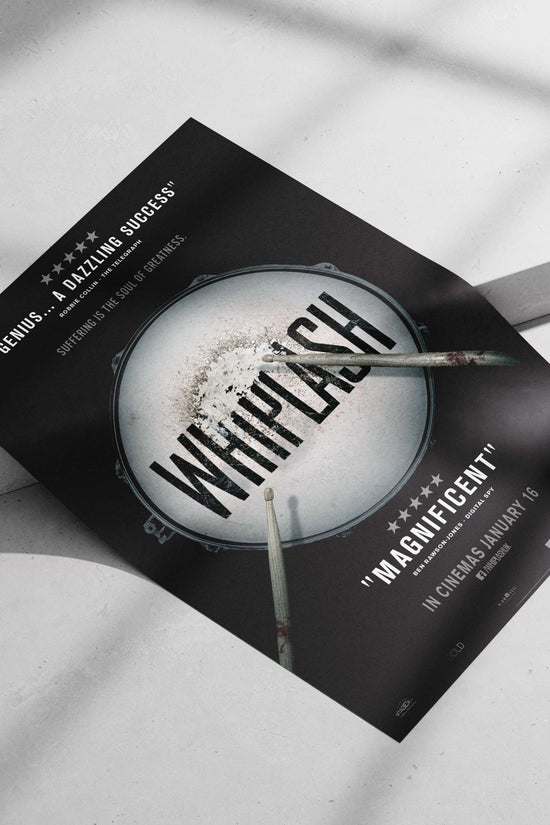 Whiplash (movie) Miles Teller - Whiplash Poster