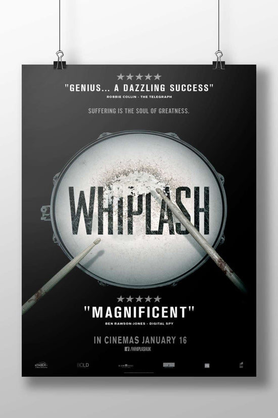 Whiplash (movie) Miles Teller - Whiplash Poster