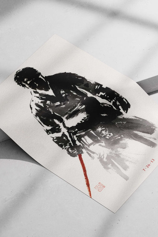 Saitō Hajime from Rurouni Kenshin Saitō Hajime - Samurai Legend Poster