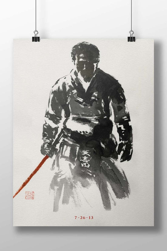 Saitō Hajime from Rurouni Kenshin Saitō Hajime - Samurai Legend Poster