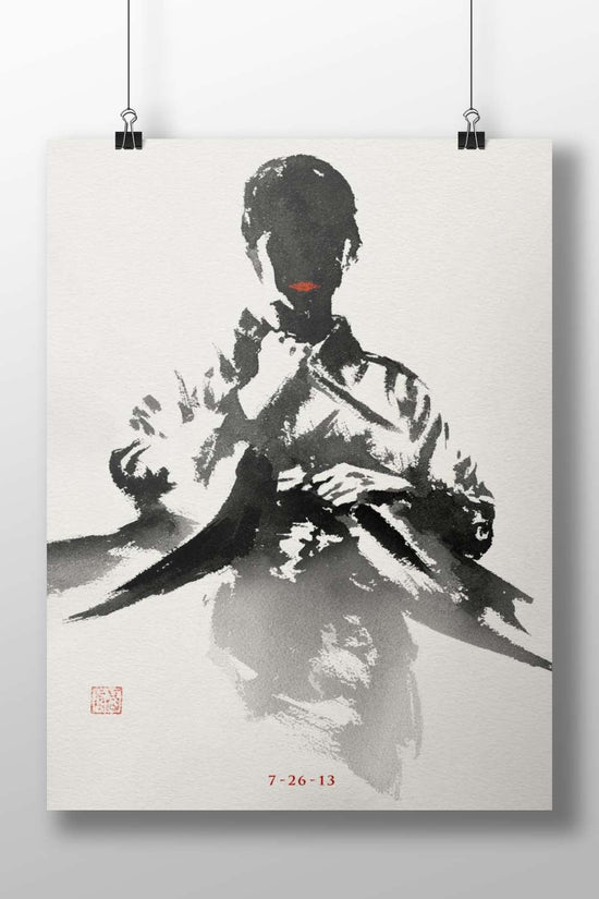 Character from the movie "7-26-13" (evidenced by OCR text). Jack Harper - Gritty Noir Poster
