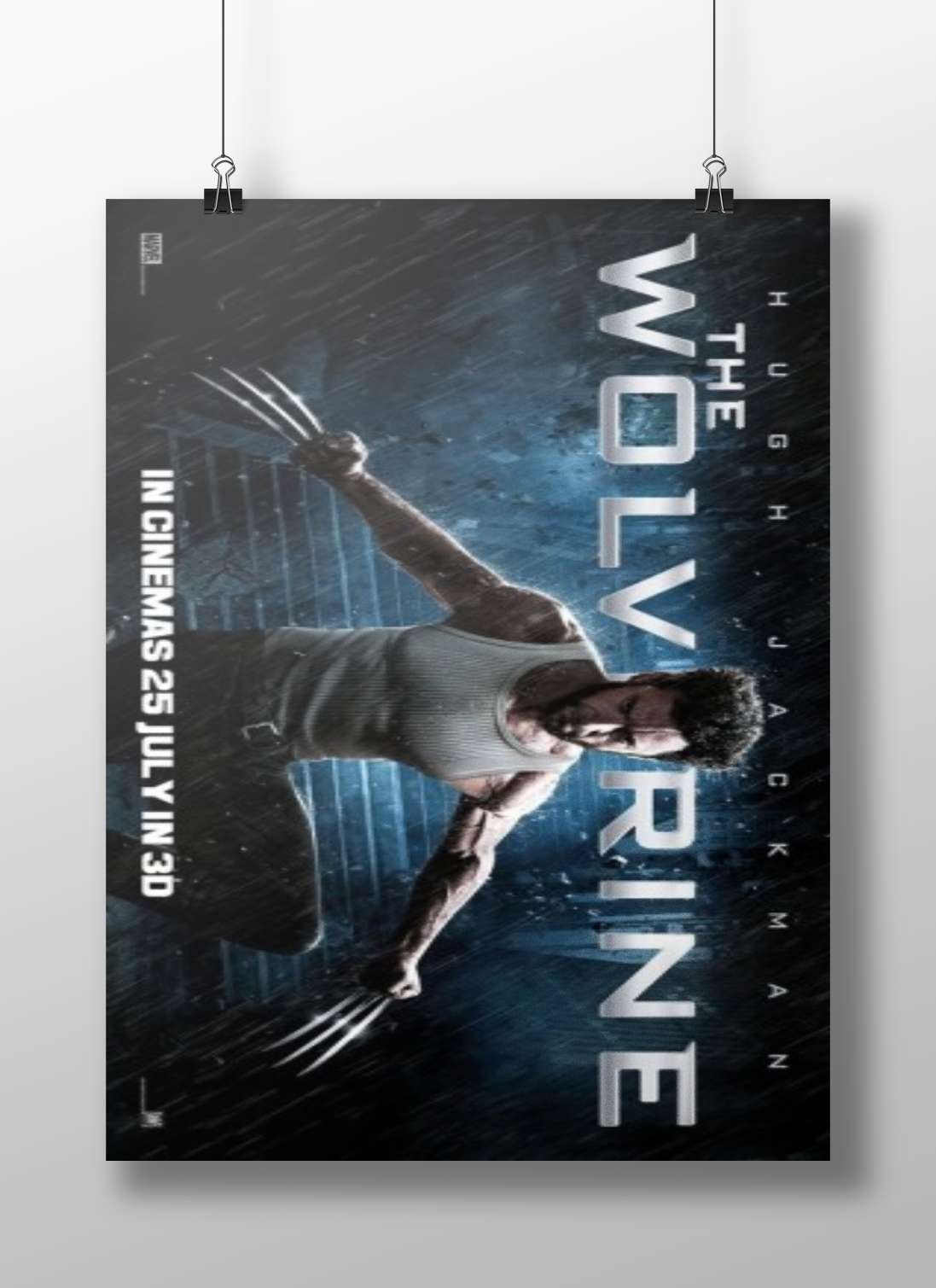 Wolverine (from the X-Men franchise) Logan - Noir Icon Poster