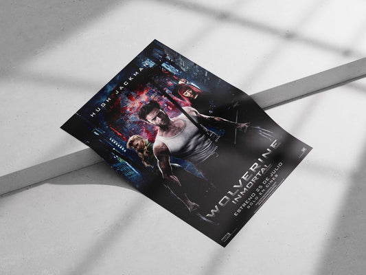 Wolverine (Hugh Jackman) from Marvel's "Wolverine: Immortal" film Wolverine - Immortal Battle Poster