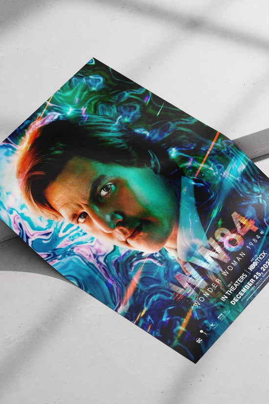 Wonder Woman 1984 (DC Universe film) Diana Prince - 1980S Glitch Art Poster