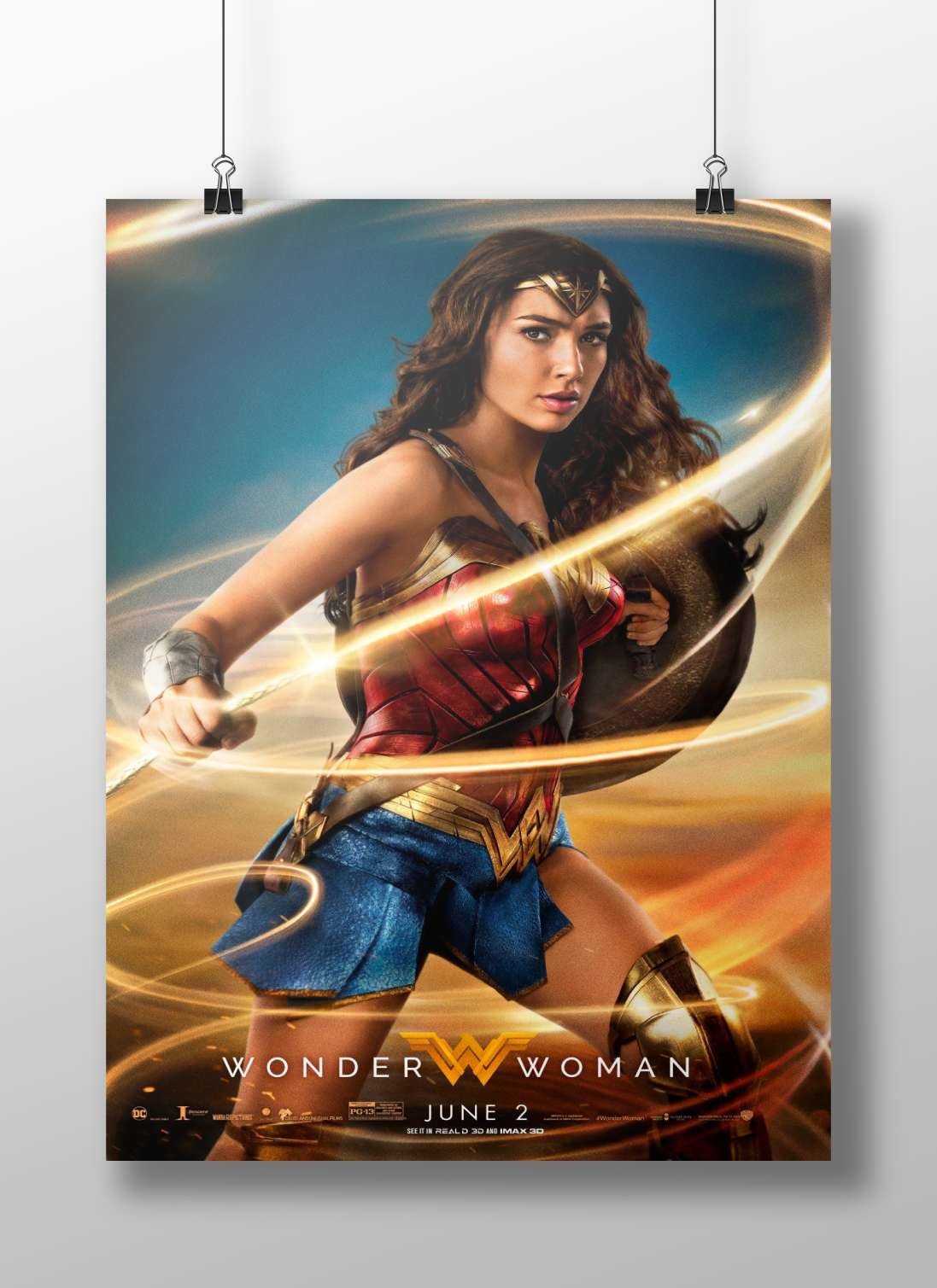 Wonder Woman (DC Comics superhero) Diana Prince - Power Goddess Poster