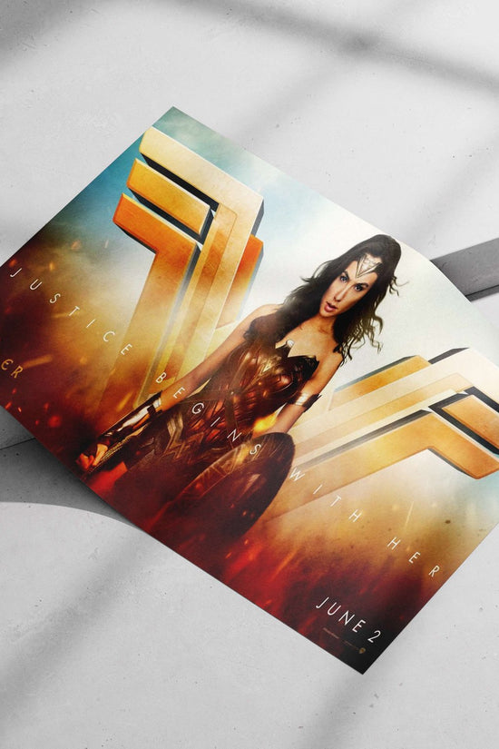 Wonder Woman (DC Comics superhero) Wonder Woman - Goddess Of War Poster