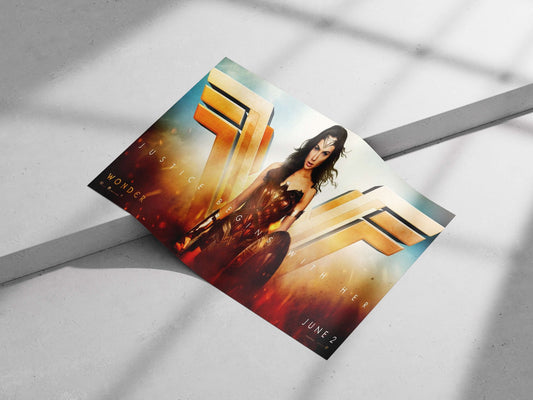Wonder Woman (DC Comics superhero) Wonder Woman - Goddess Of War Poster