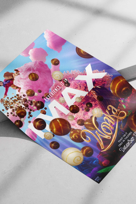 Wonka (2023 film) Willy Wonka - Magical Candy Kingdom Poster