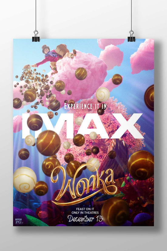 Wonka (2023 film) Willy Wonka - Magical Candy Kingdom Poster
