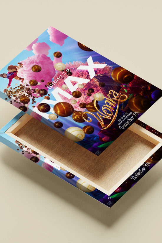 Wonka (2023 film) Willy Wonka - Magical Candy Kingdom Poster