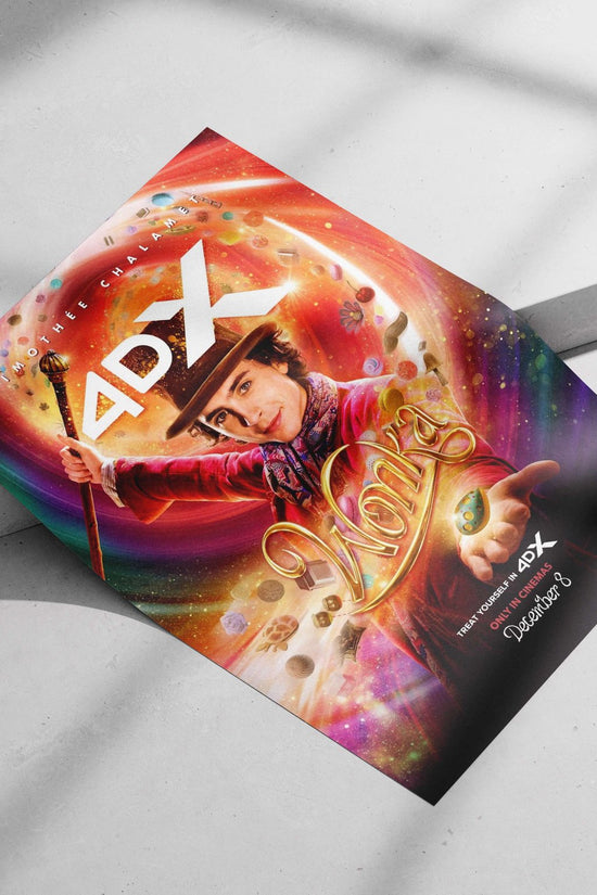 Wonka (2023 film) Willy Wonka - Magical Candy Man Poster