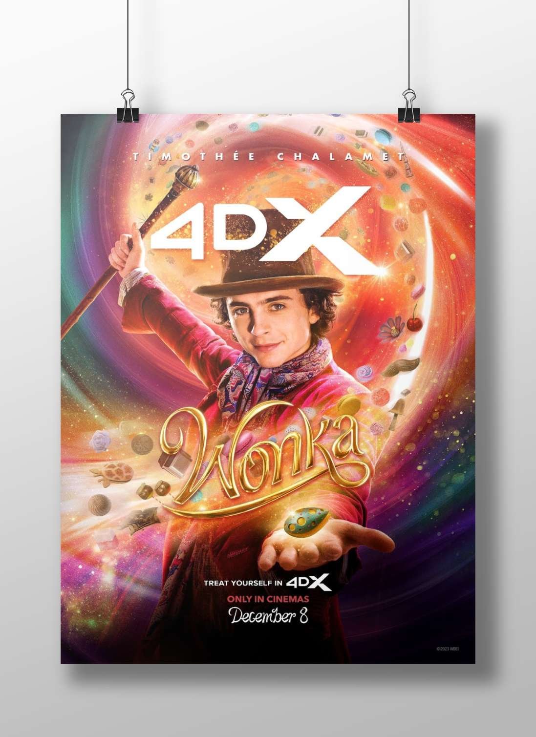 Wonka (2023 film) Willy Wonka - Magical Candy Man Poster