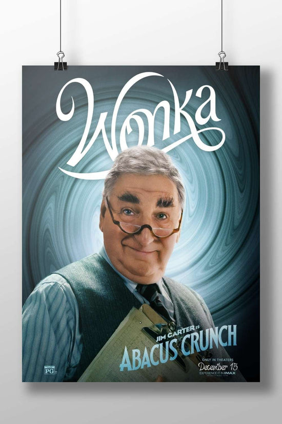 Abacus Crunch (character from the WONKA franchise) Willy Wonka'S Abacus Crunch - Candy Kingdom Poster
