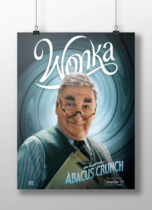 Abacus Crunch (character from the WONKA franchise) Willy Wonka'S Abacus Crunch - Candy Kingdom Poster