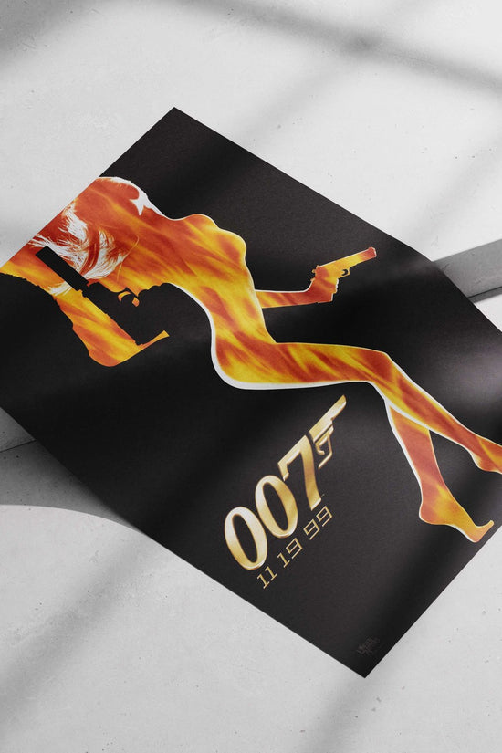 James Bond (007 franchise) Agent 007 - Iconic Secret Agent Poster