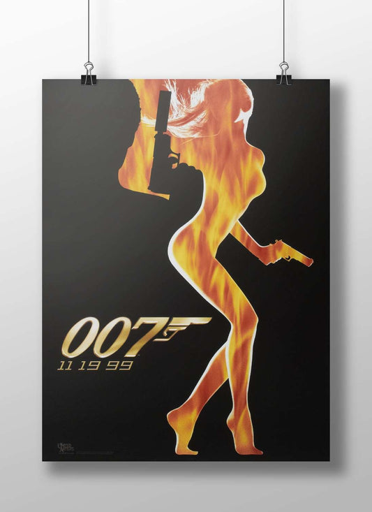 James Bond (007 franchise) Agent 007 - Iconic Secret Agent Poster