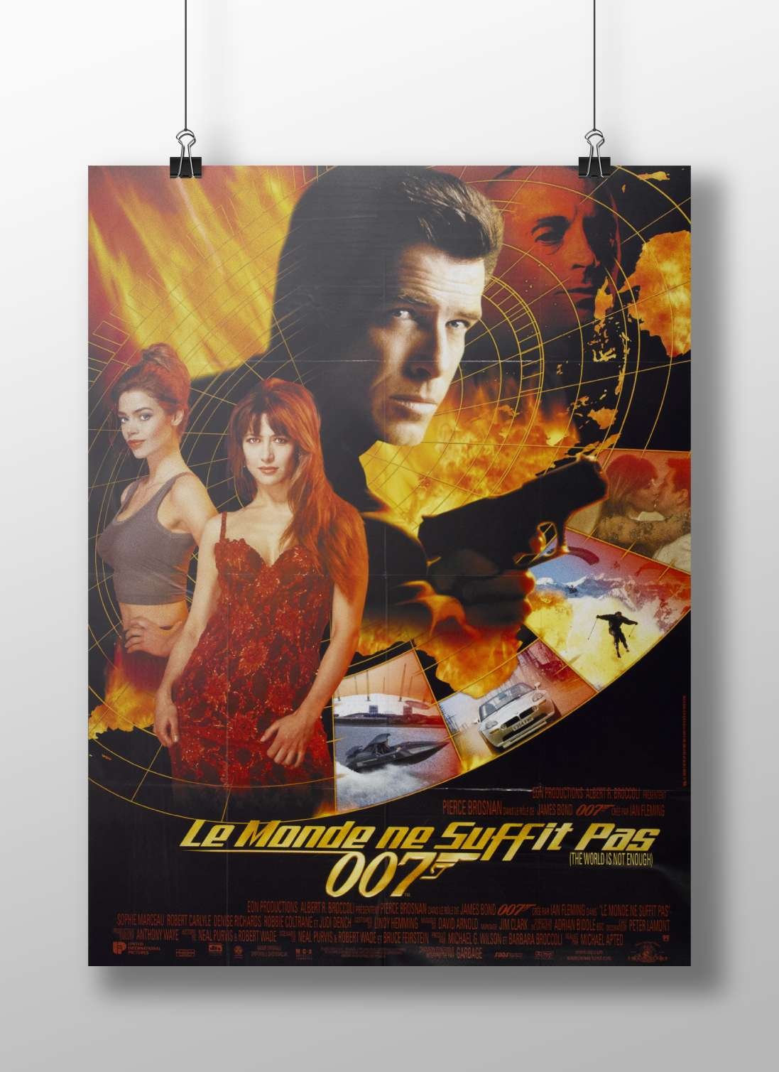 The James Bond film "The World Is Not Enough" (2002) as part of the 007