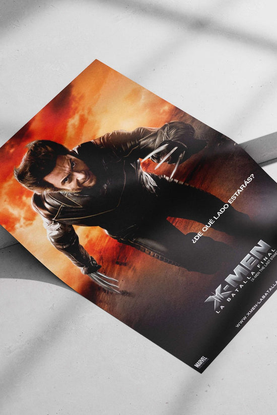 Wolverine (from X-Men franchise, specifically "X-Men: The Last Stand") Logan - Maverick X-Man Poster