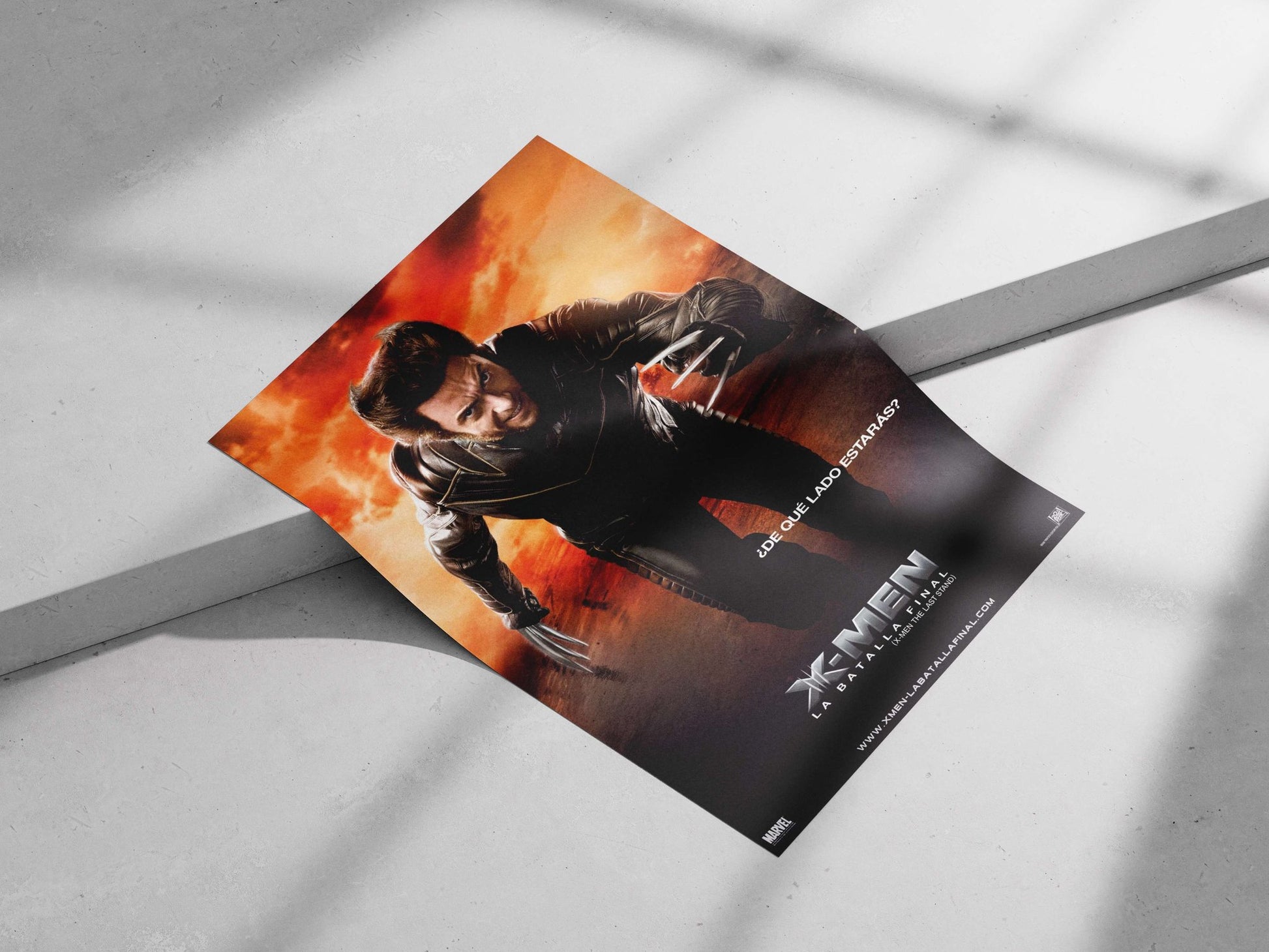 Wolverine (from X-Men franchise, specifically "X-Men: The Last Stand") Logan - Maverick X-Man Poster