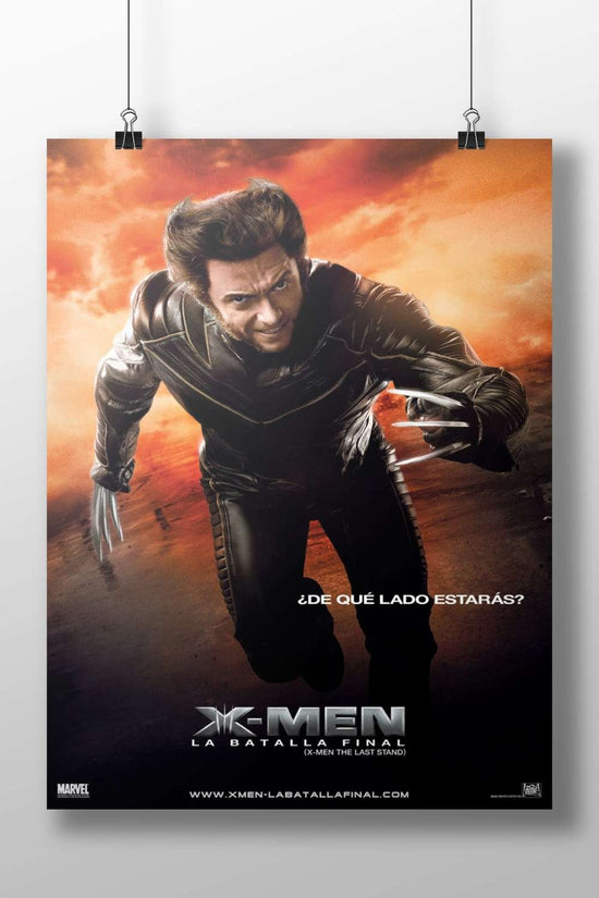 Wolverine (from X-Men franchise, specifically "X-Men: The Last Stand") Logan - Maverick X-Man Poster