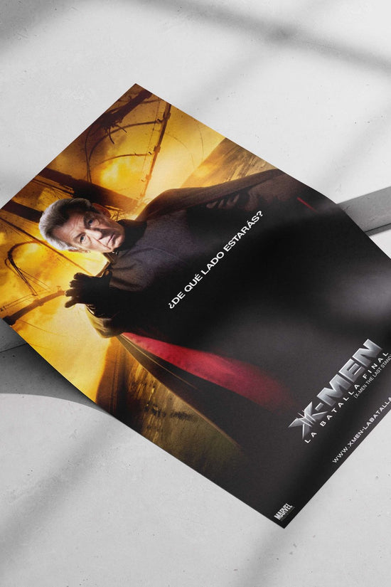 Magneto (Erik Lehnsherr) from X-Men franchise Magneto - Dark Legend Poster