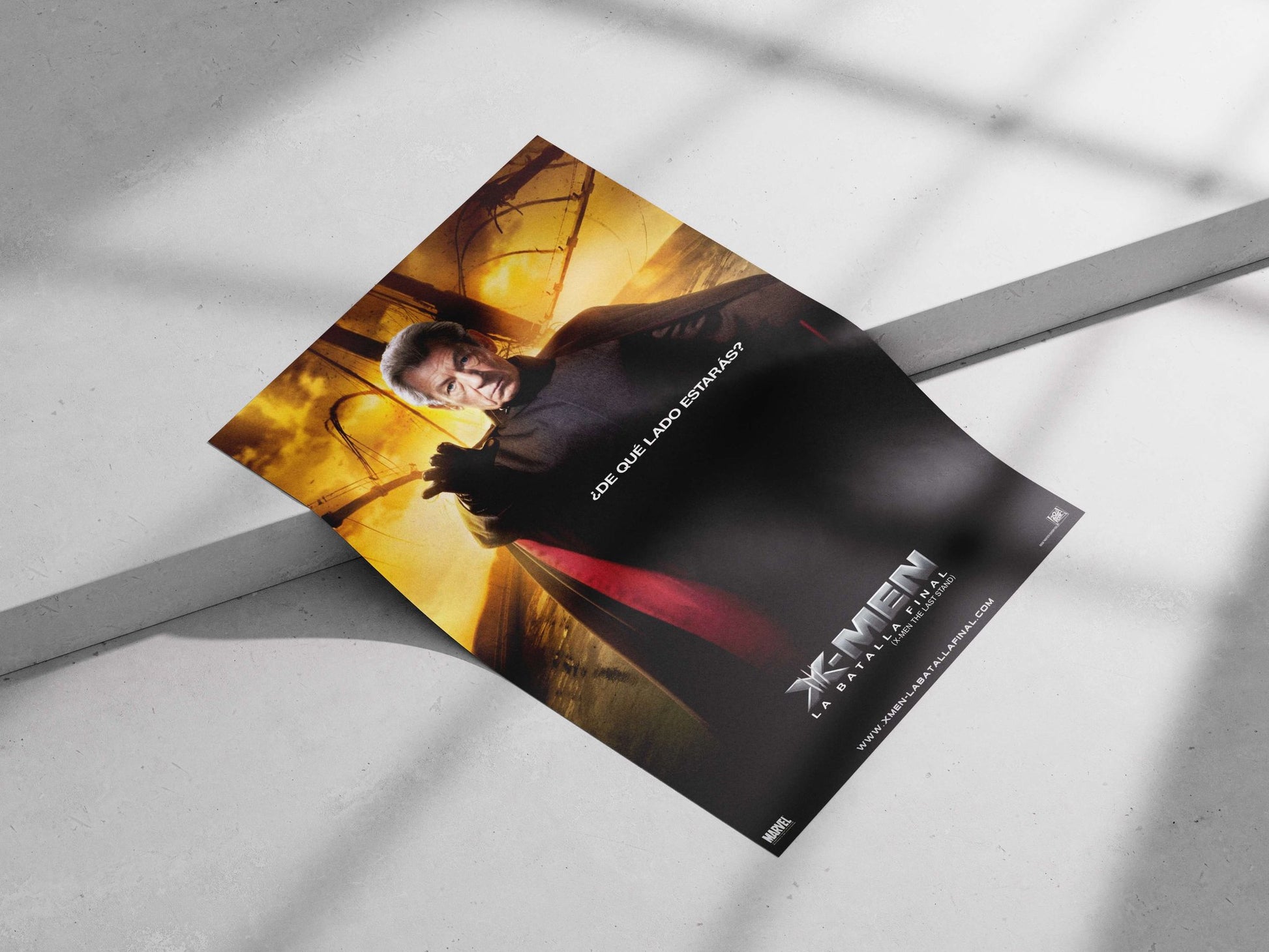 Magneto (Erik Lehnsherr) from X-Men franchise Magneto - Dark Legend Poster