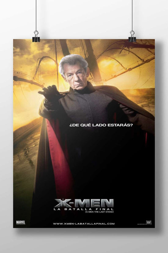 Magneto (Erik Lehnsherr) from X-Men franchise Magneto - Dark Legend Poster